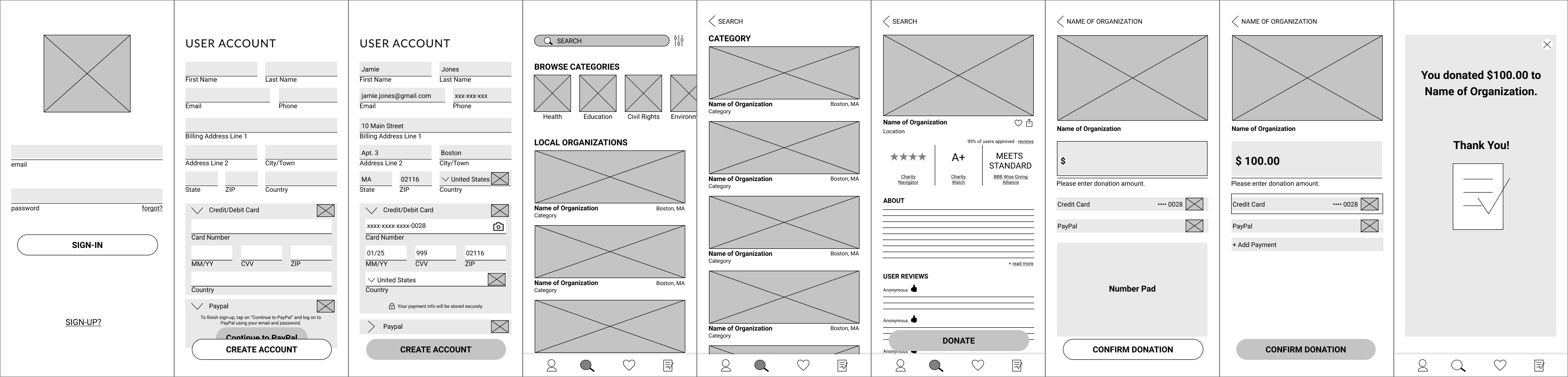 lofi-wireframes